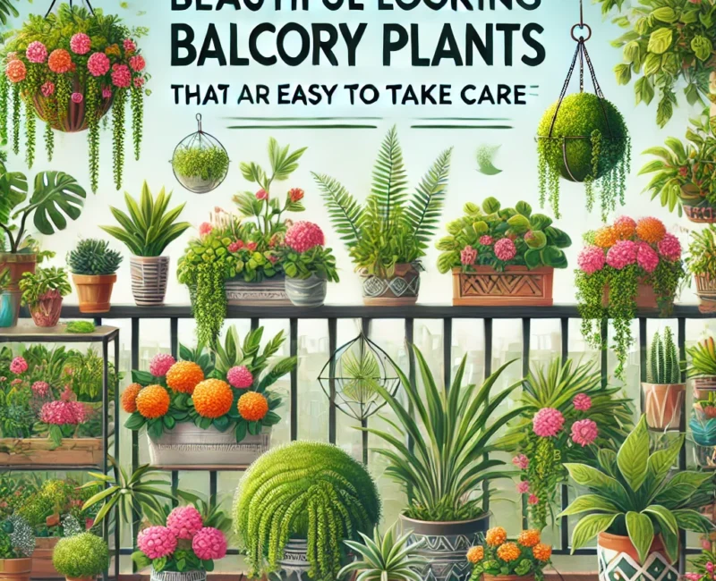 Beautiful Looking Balcony Plants That Are Easy to Take Care