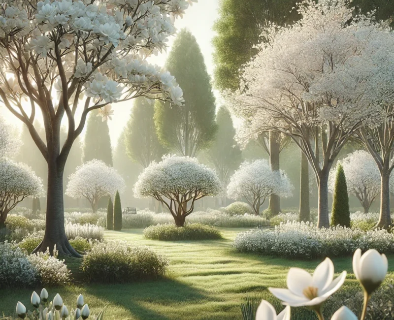 10 Best Trees with White Flowers to Brighten Up Your Landscape