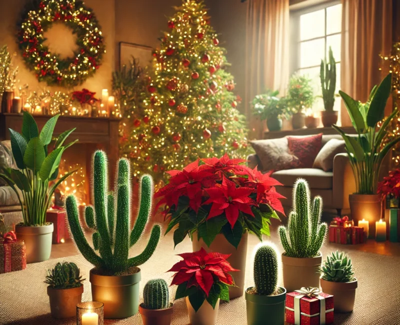 Best Houseplants for Festive Christmas Decor