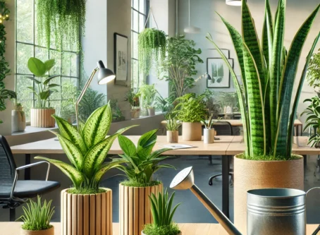 Eco Friendly Office Plant Care Tips