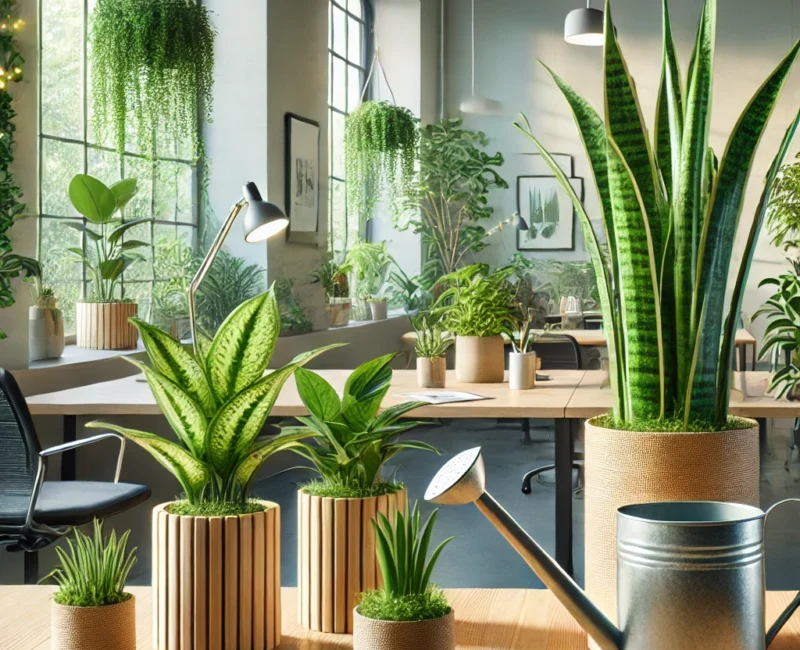 Eco Friendly Office Plant Care Tips