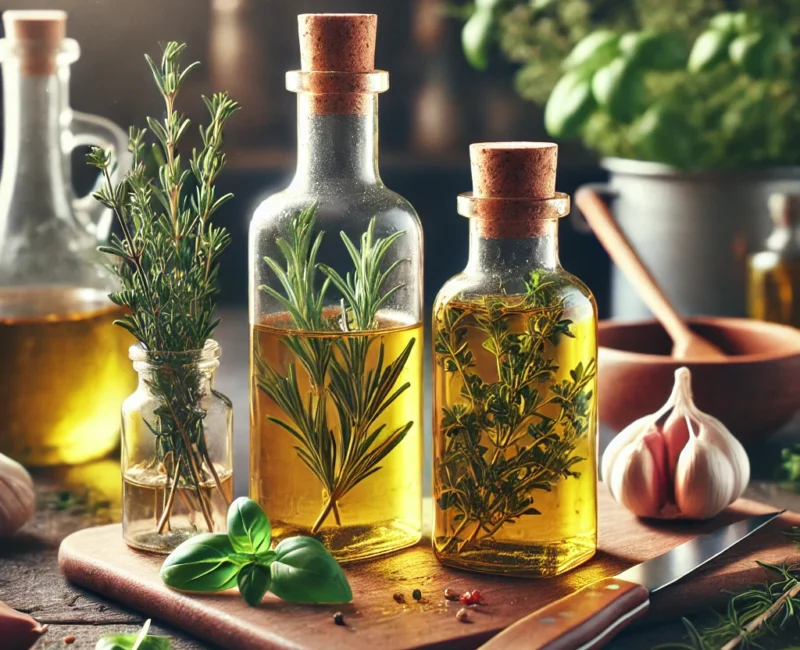 Herb Infused Oils How to Make and Use Them in Cooking