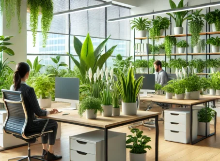 How Office Plants Boost Productivity and Reduce Stress