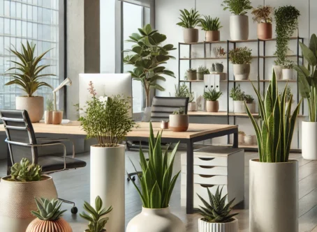 How to Choose the Right Pot for Your Office Plant