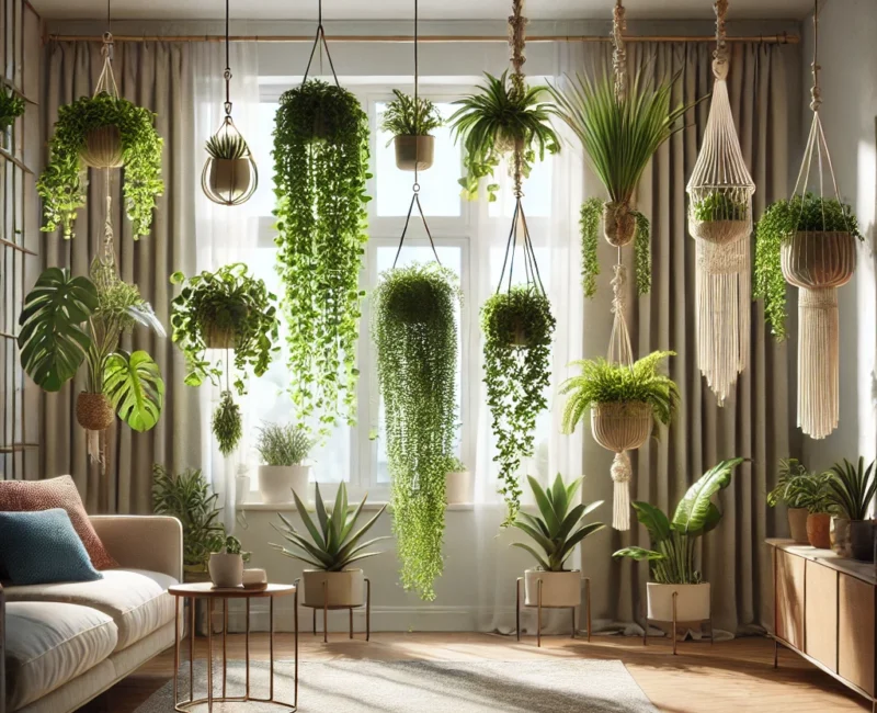 How to Hang Plants From the Ceiling Without Drilling 10 Clever Tips