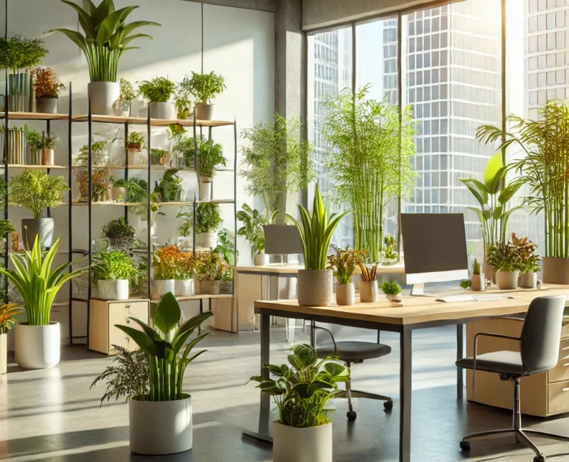 How to Incorporate Plants into Your Office Feng Shui