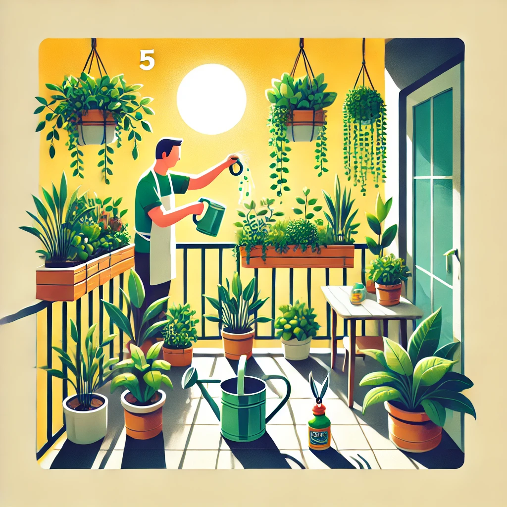 Maintain Your Balcony Garden