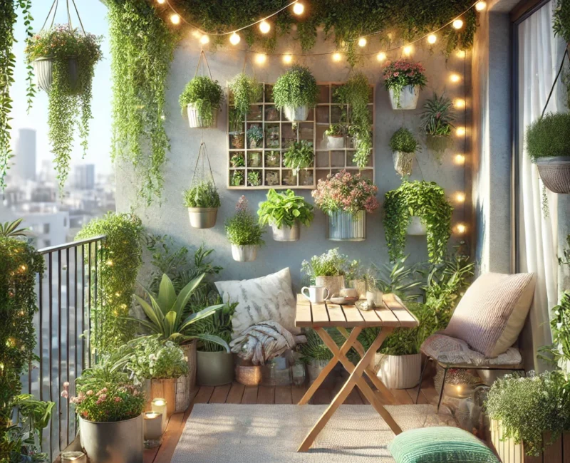 Transform Your Balcony into a Mini Garden