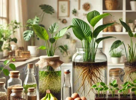 Useful Homemade Fertilizers for Indoor Plants in Water