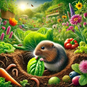 A Vole’s Role in a Garden Helpful or Harmful