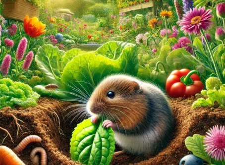 A Vole’s Role in a Garden Helpful or Harmful