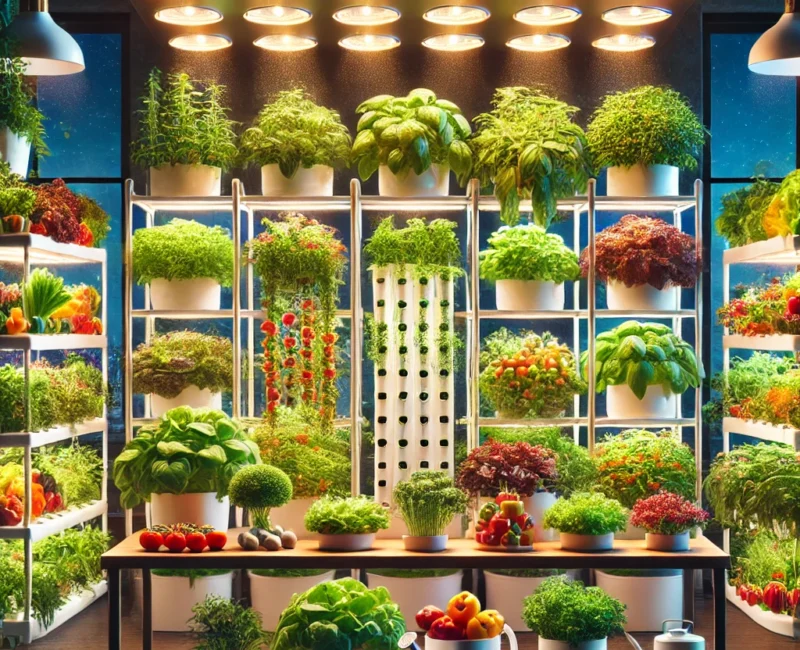 Best Vegetables and Herbs for Indoor Farming