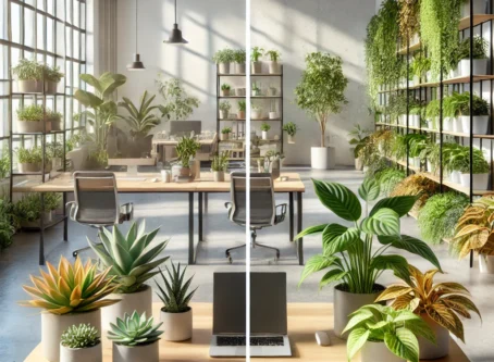 Succulents vs. Foliage Plants Best for Office Spaces