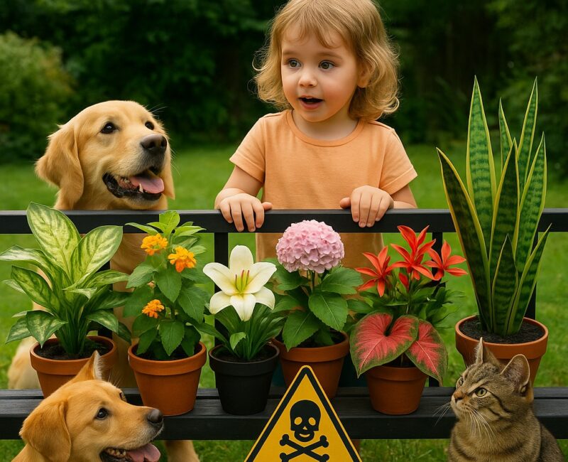 10 Toxic Plants You Should Never Keep Around Pets or Kids