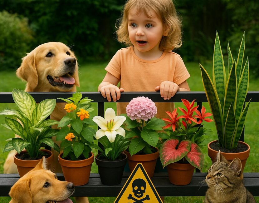 10 Toxic Plants You Should Never Keep Around Pets or Kids
