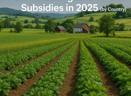 Best Farming Grants and Subsidies in 2025 (by Country)