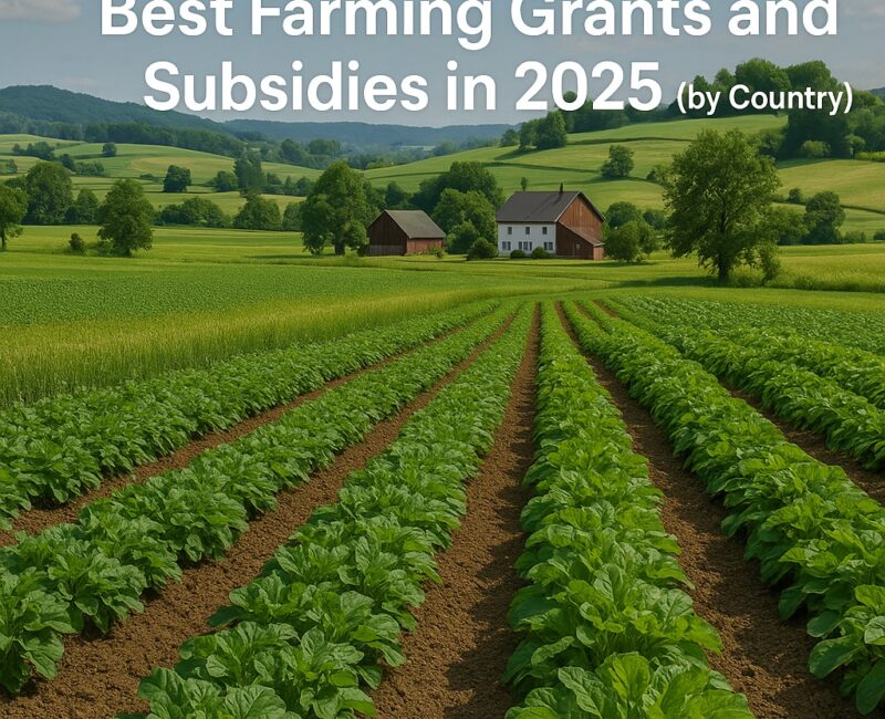 Best Farming Grants and Subsidies in 2025 (by Country)