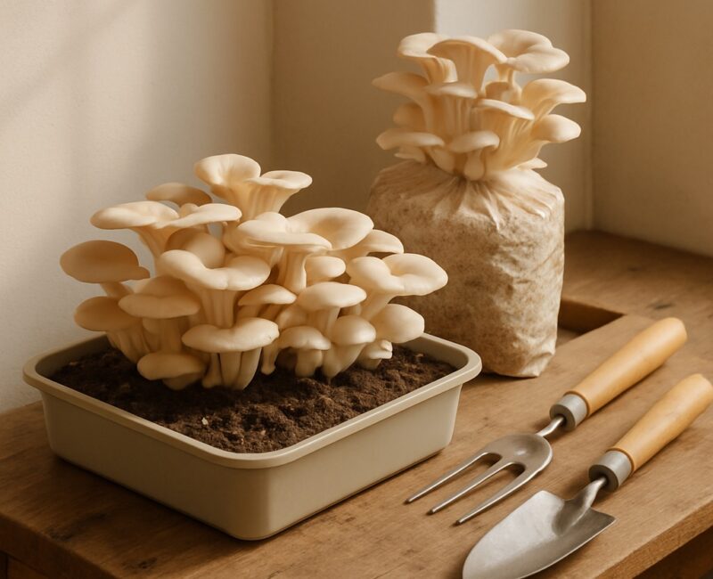 How to Grow Mushrooms at Home (Beginner’s Guide)