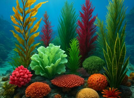 Oceanic Gardens: Plant Types in the Ocean