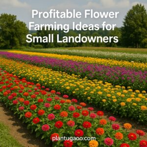 Profitable Flower Farming Ideas for Small Landowners
