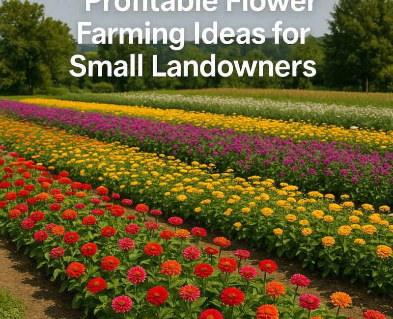 Profitable Flower Farming Ideas for Small Landowners