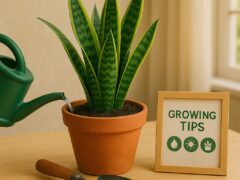 Snake Plant Care 101: Water, Light & Growing Tips