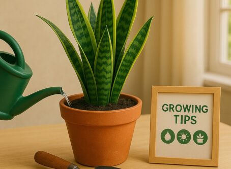 Snake Plant Care 101: Water, Light & Growing Tips