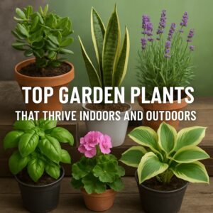 Top Garden Plants That Thrive Indoors and Outdoors