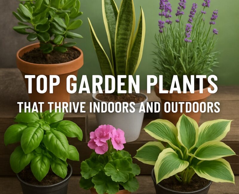 Top Garden Plants That Thrive Indoors and Outdoors