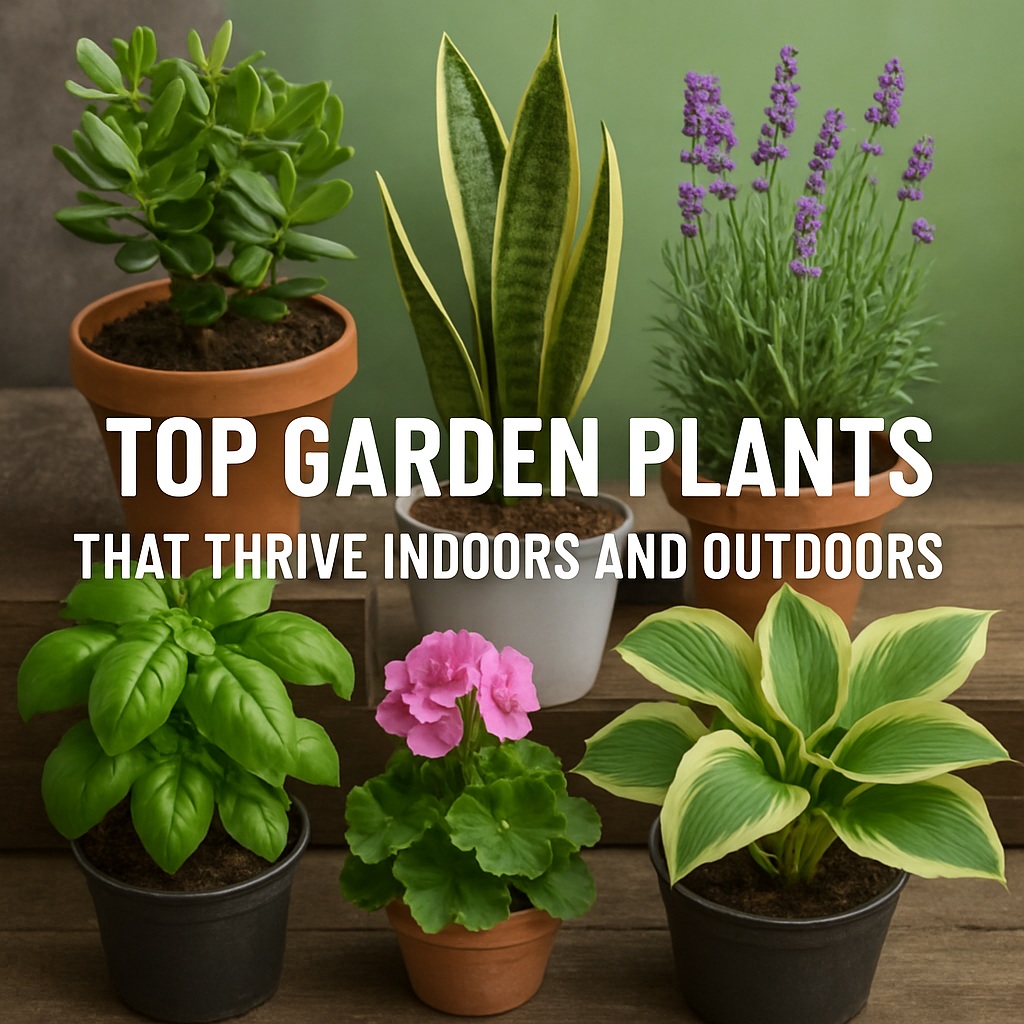 Best Indoor-Outdoor Garden Plants 2025