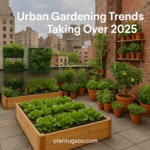 Urban Gardening Trends Taking Over 2025
