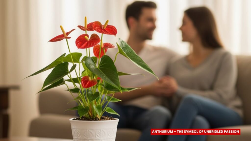 Romantic Indoor Plants That Will Transform Your Relationship Forever! 2 Anthurium – The Symbol of Unbridled Passion 1