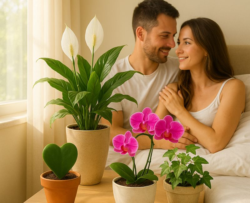 Bedroom Plants That Improve Intimacy and Emotional Bond