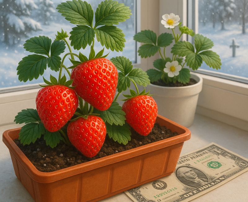 Strawberry Farming Make Money From Home This Winter With This Simple Trick