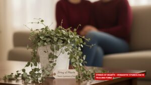 String of Hearts – Romantic Symbolism in Trailing Form
