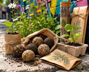 10 Guerrilla Gardening Innovations Seed Bombs to Plantable Packaging