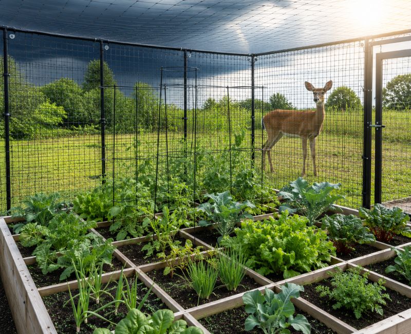 Square Foot Garden Plans for Extreme Weather and Deer Protection 2026