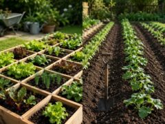Square Foot Gardening vs Row Gardening Is 50% Less Work Real
