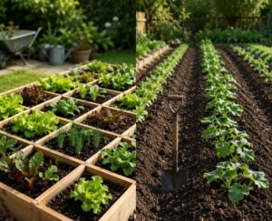 Square Foot Gardening vs Row Gardening Is 50% Less Work Real