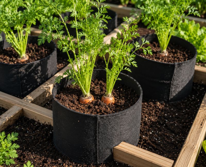 Top Hats for Root Crops The New Square Foot Gardening Technique